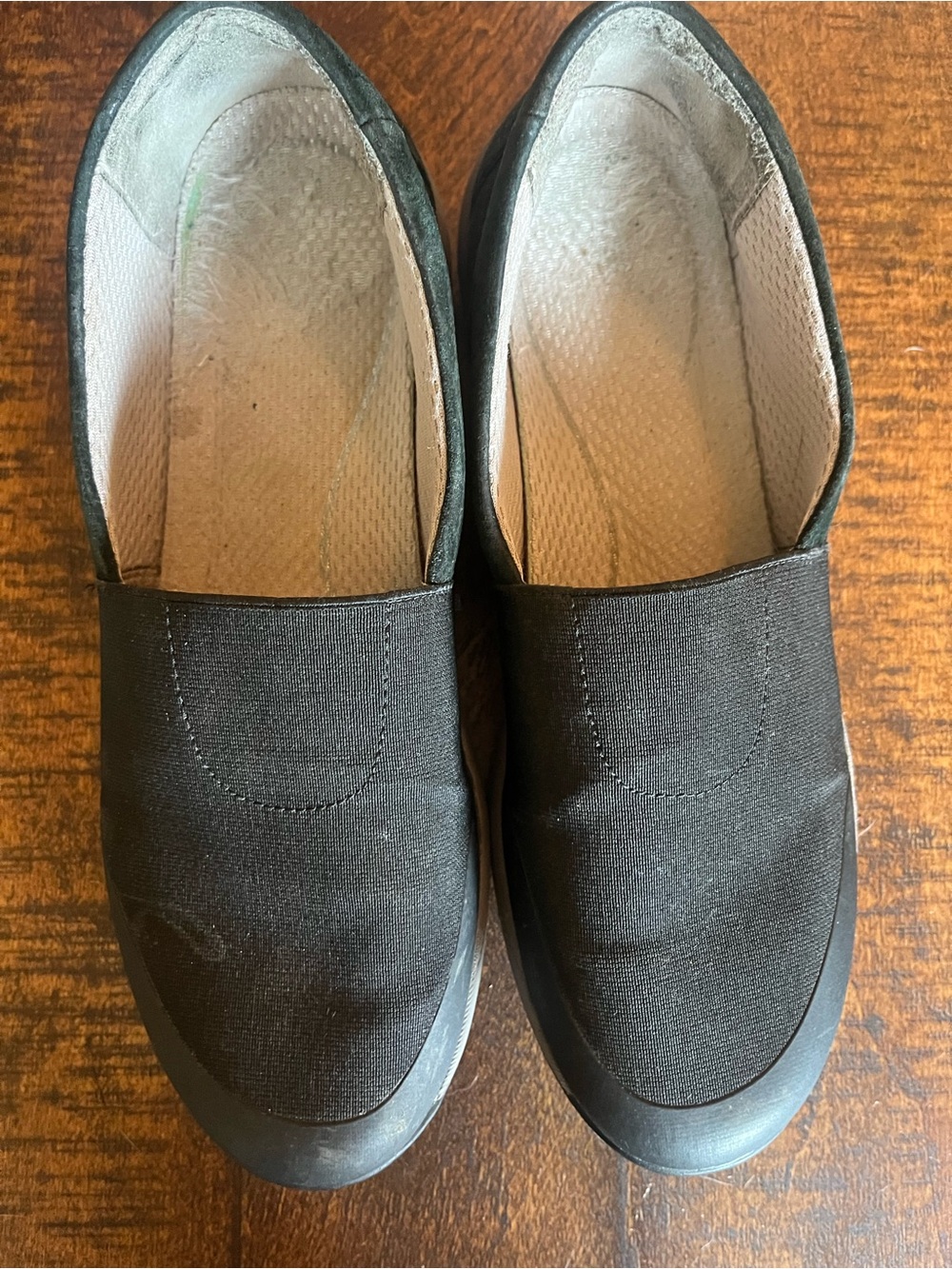 🖤$20 FINAL PRICE🖤 Dansko black canvas comfy shoes 38 USA 7.5 - 8 Harriet slip on